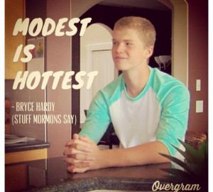Modest is hottest...