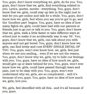 boys, quotes, teen life