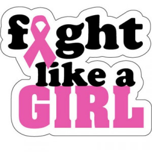 Fight Like A Girl Sticker