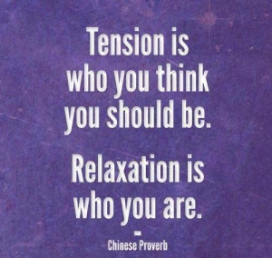 Tension and relaxation... ~via John Fugelsang, FB