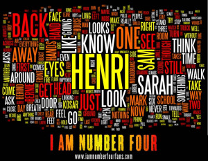 Based on the text of I AM NUMBER FOUR. We miss Henri, too!P.S. A new ...