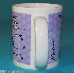 Maxine 50th Birthday Coffee Mug Cup Humor Joke Gift Funny Quote ...
