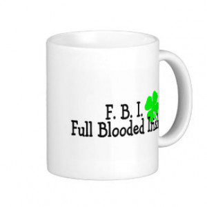 Full Blooded Irish Coffee Mugs