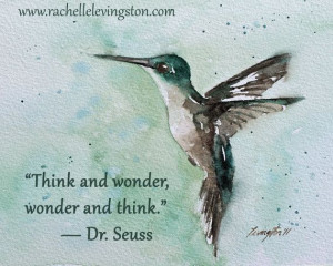 ... quote hummingbird 11x14 Typography quote: 