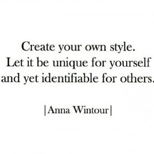 anna wintour, fashion, others, quote, quotes, sentence, style, text ...