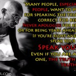 Gandhi Quote: Many people, especially ignorant people, want to punish ...