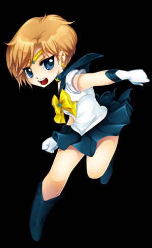 Sailor Uranus Chibi Paintpaw