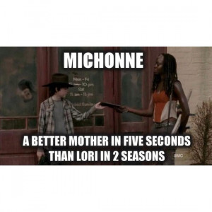 Source: http://www.funnyjunk.com/funny_pictures/4474621/Michonne/ Like