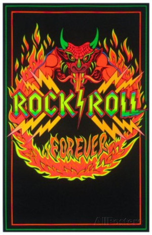 Forever Rock And Roll Poster