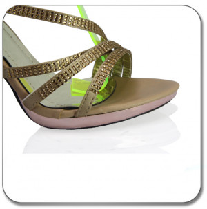 platform stiletto high heels sandals wedding shoes with silk ankle ...
