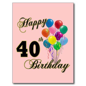 happy 40th birthday clipart | Free Reference Images