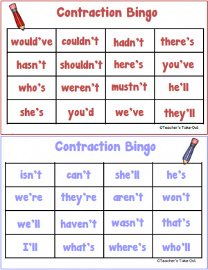 are quotes lists related to contraction bingo and check another quotes ...