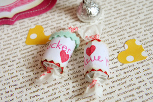 Valentine Hershey Kisses Sayings In hershey kisses with a