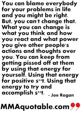 Joe Rogan on being Responsible for your thoughts and actions