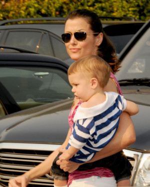 Bridget Moynahan and her baby son John Edward Pictures Photos
