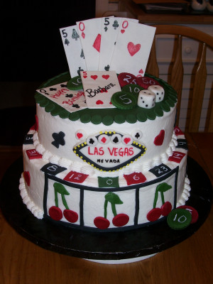 50th Birthday Casino Cakes