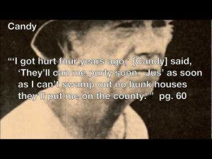 ... quotes, examples, example, characters, Candy, Curley's, wife, curleys