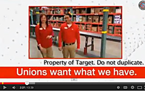 Target is Worried about Unions and Paying Employees Decent Wages