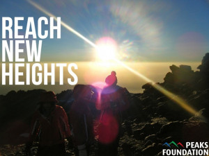 Reach New Heights | Peaks Foundation