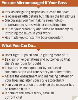 Micro-management: How you can get your boss to stop being a control ...