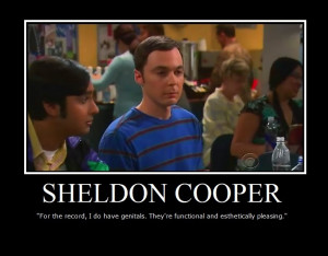 Sheldon Cooper Sheldon Cooper :]