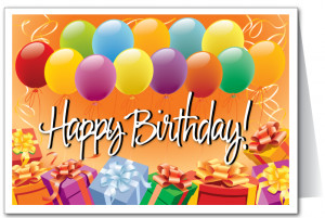 3858 happy birthday greeting card inside verse wishing you the very ...