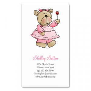 Baby Girl Card Template