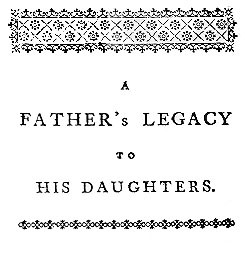 John Gregory, _A Father's Legacy_