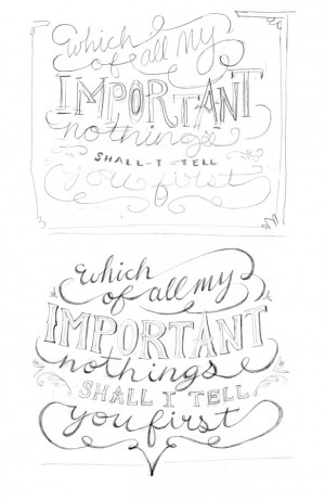 It s About the Journey Sketch hand lettering by seanwes