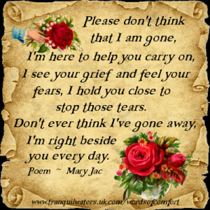 ... the sorrow, may looking back in memory help comfort you tomorrow