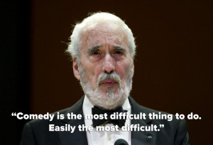 Christopher Lee quotes that prove he was a true artist
