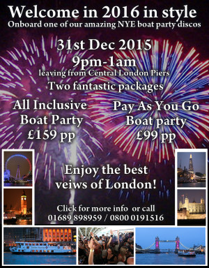 New Year 39 s Eve boat parties Please see below for details and click ...