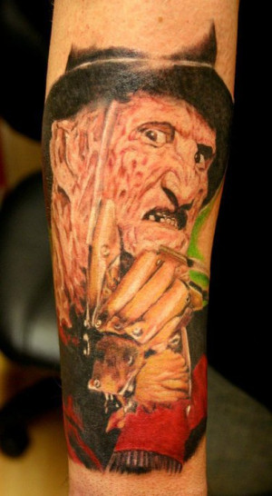 Freddy Krueger Tattoos