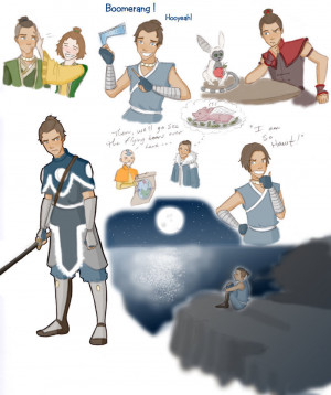 Avatar: The Last Airbender Sokka sketch