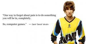 Alright, time for a serious Dendi quote.