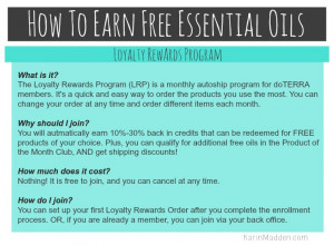 Here is an overview of the Loyalty Rewards Program (LRP):