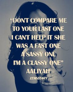 Know your worth !! Aaliyah Quote R&B www.eemsdiary.com More
