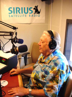 Jack taping Sirius Outlaw Country Show