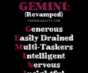 Zodiac City - Describing Gemini….Revamped.