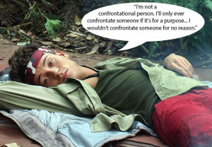 If anyone, ANYONE, confrontates Joey Essex, they'll have us to answer ...