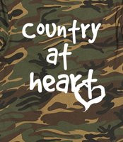 Heart - This is the shirt for all the country guys and girls at heart ...
