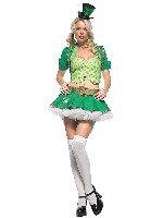 lucky charm leprechaun costume sexy leprechaun costume good luck charm ...