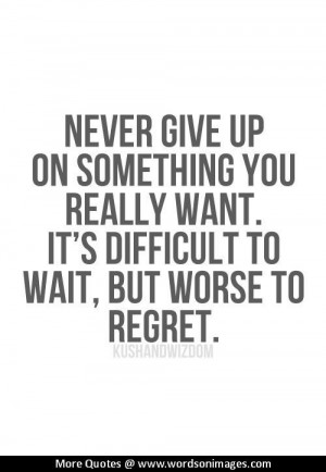 Quotes about regret