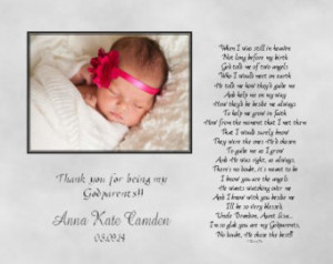 ... you be my godparents poem daddy baby girl godmother to goddaughter