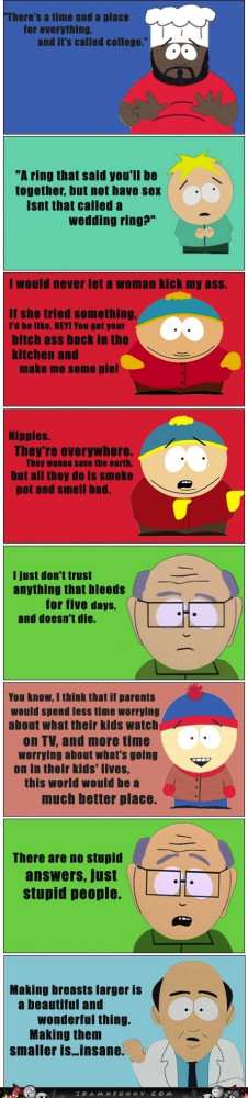 Brilliant South Park Quotes