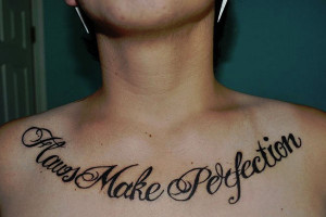 28 Intriguing Chest Tattoo Quotes - 23