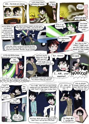 GD+MCR Star Wars comic by Chocoreaper