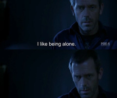 alone, gregory house, house md, hugh laurie, subtitles - inspiring ...