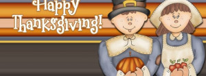 Pilgrims Happy Thanksgiving Facebook Timeline Covers