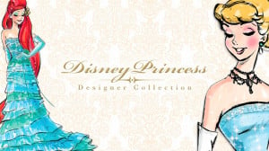 Disney Princess Ariel & Cinderella Designer Disney Princess
